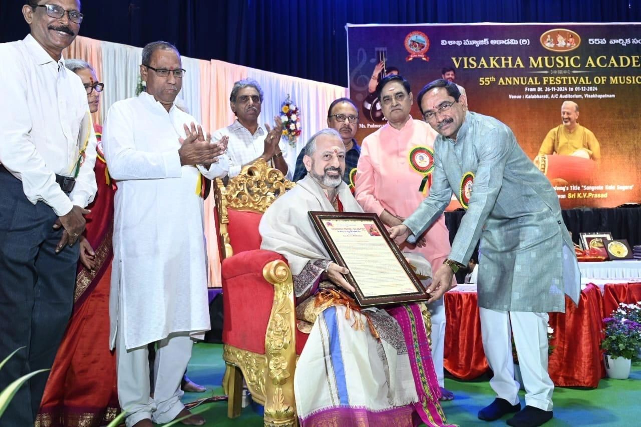 Mridangam Artiste Shri KV Prasad